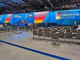 Vermieter meiden Partei häufig: AfD will Veranstaltungshalle für ihre Parteitage kaufen